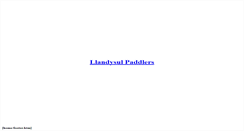 Desktop Screenshot of llandysul-paddlers.org.uk